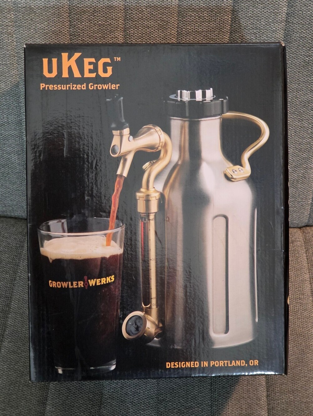uKeg 64 oz Stainless Steel Growler